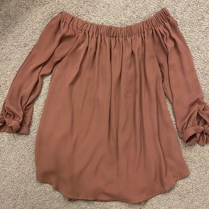 Off the shoulder blouse